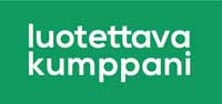 Luotettava kumppani logo