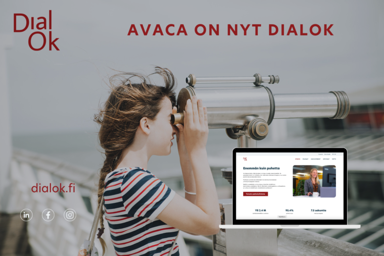 Avaca on nyt DialOk